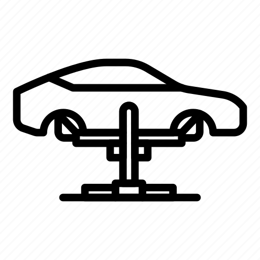 Diagnostic, car, lift icon - Download on Iconfinder
