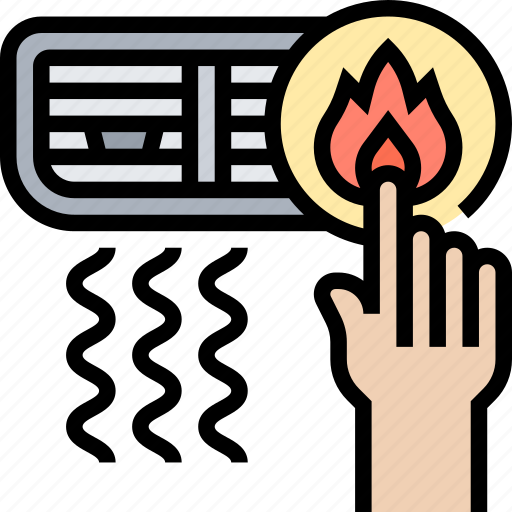 Heater, air, conditioning, warm, temperature icon - Download on Iconfinder