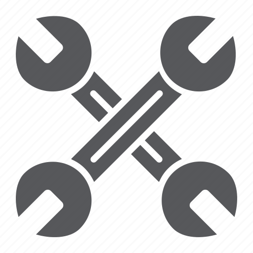 Auto, crossed, key, mechanic, tool, wrenches icon - Download on Iconfinder