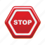 stop, road, sign, traffic, warning 