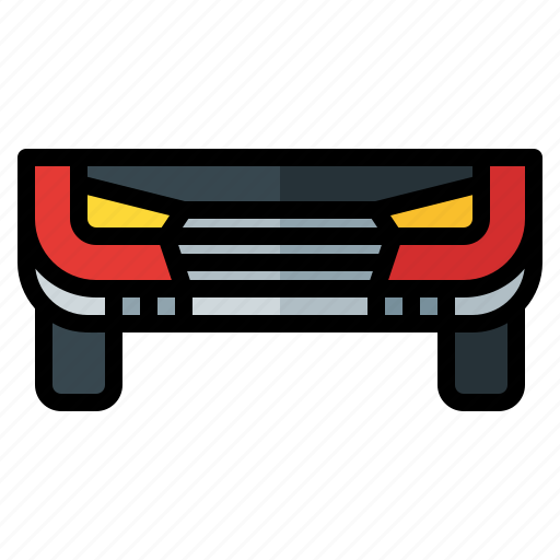 Bumper, car, part, protection, guard, safety, front icon - Download on Iconfinder
