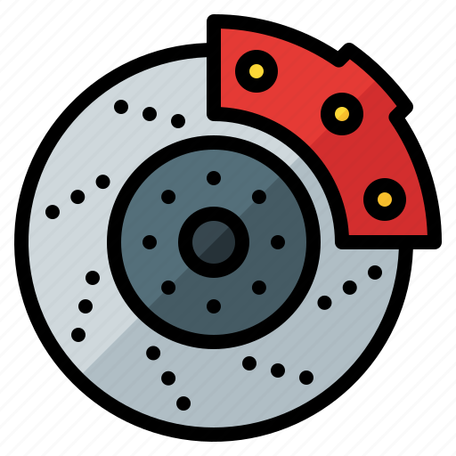 Disc, brake, braking, system, stopping, power, car icon - Download on Iconfinder