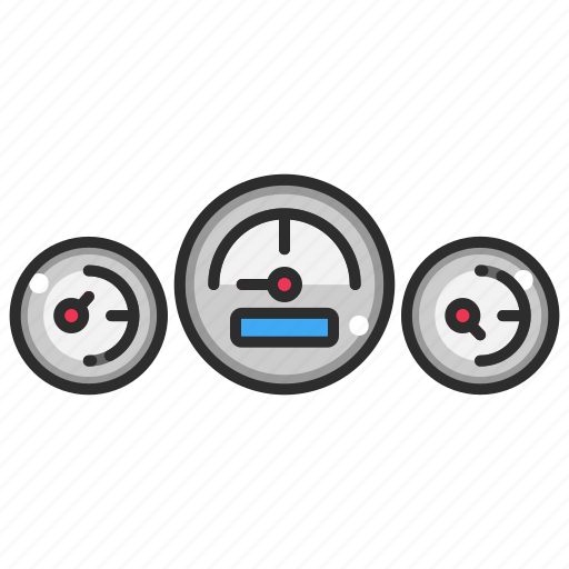 Indicator, measure, measurement, meter, speedometer, technology, transportation icon - Download on Iconfinder