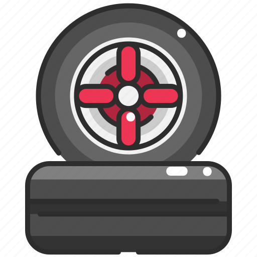 Car wheel, drive, repair, tire, transport, truck, wheels icon - Download on Iconfinder