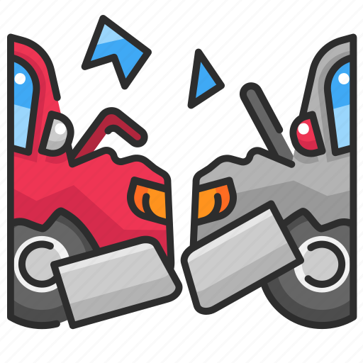 Accident, car crash, cars, collision, crash, danger, vehicle icon - Download on Iconfinder
