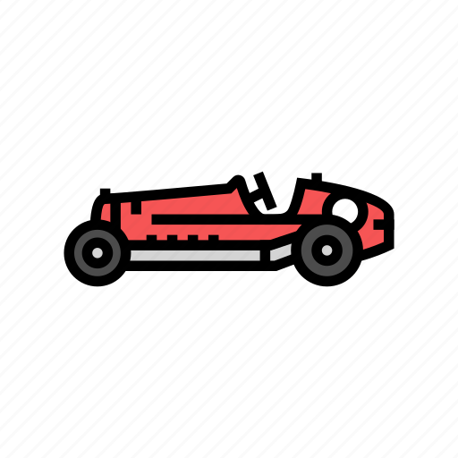 Vintage, racing, car, vehicle, race, speed icon - Download on Iconfinder
