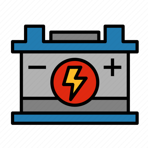 Accumulator, battery, car, power, repair, automotive, charging icon - Download on Iconfinder