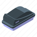 car, roof, cover, box, isometric