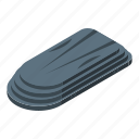 car, roof, baggage, carrier, isometric