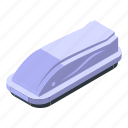 cover, car, roof, box, isometric