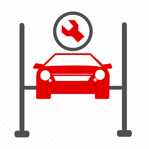 Car, fix, accident, breakdown, car park, oil, petrol icon - Download on Iconfinder