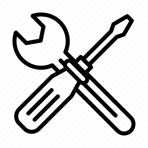 Screwdriver, wrench icon - Download on Iconfinder