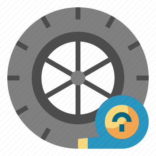 Car, inflate, service, tire, wheel icon - Download on Iconfinder