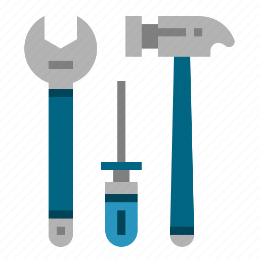 Hammer, screwdriver, service, tool, wrench icon - Download on Iconfinder