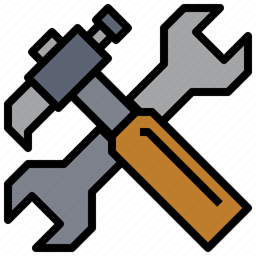 Construction, garage, repair, reparation, screwdriver, tools, wrench icon - Download on Iconfinder