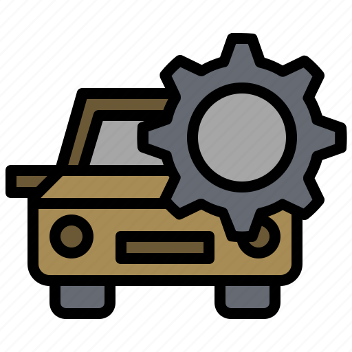 Auto, automobile, car, garage, repair, transportation, vehicle icon - Download on Iconfinder