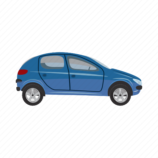 Automobile, automotive, car, cartoon, transport, transportation, vehicle icon - Download on Iconfinder