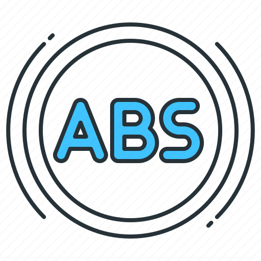 Abs, light, abs light, abs warning light, anti lock brakes icon - Download on Iconfinder