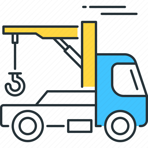 Tow, truck, roadside, tow truck icon - Download on Iconfinder