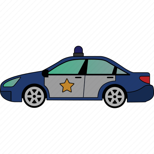 Car, police, vehicle, road, transportation icon - Download on Iconfinder