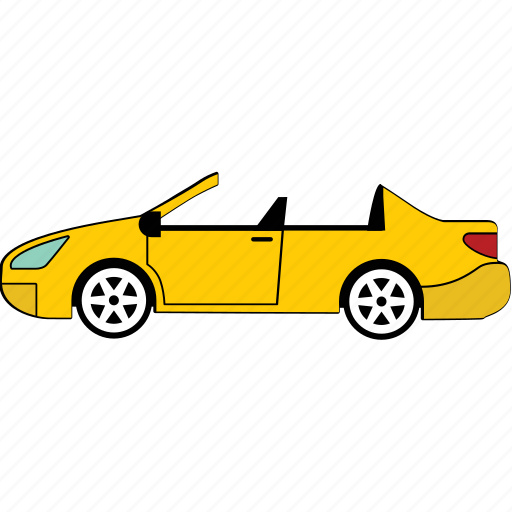 Car, transport, vehicle, road, convertible icon - Download on Iconfinder