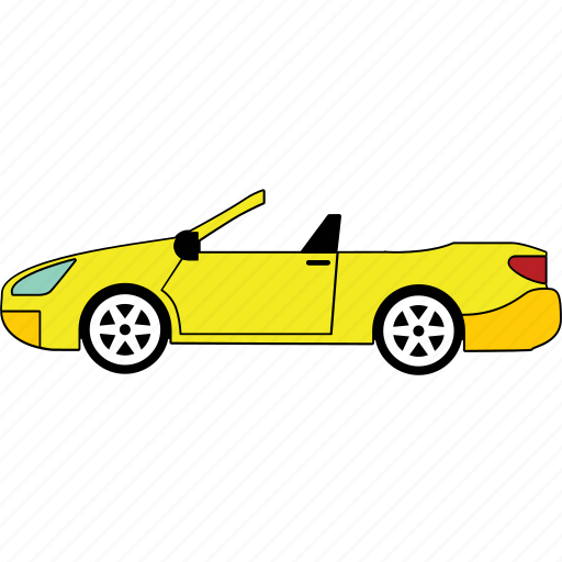 Car, transport, vehicle, road, convertible icon - Download on Iconfinder