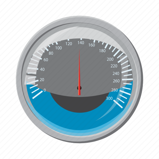 Car, cartoon, fast, meter, power, speed, speedometer icon - Download on Iconfinder