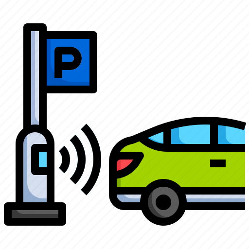 Parking, sensor, connectivity, transportation, intelligence icon - Download on Iconfinder