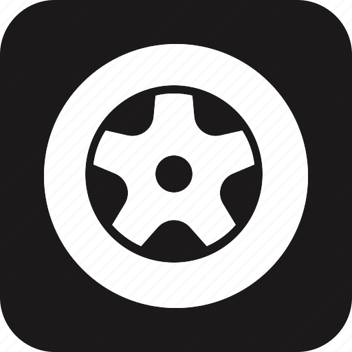 Auto, automobile, car, servicing, vehicle, tire, wheel icon - Download on Iconfinder