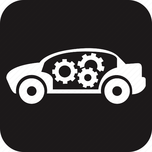 Auto, automobile, car, servicing, vehicle, gear, maintenance icon - Download on Iconfinder