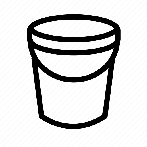 Bucket, can, container, fill icon - Download on Iconfinder