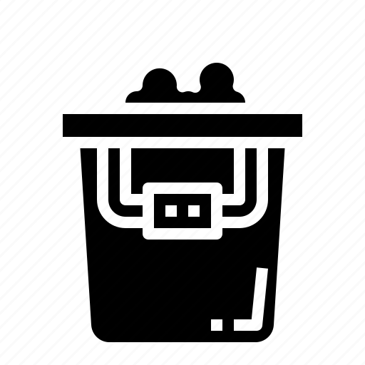 Bubbles, bucket, pail, wash icon - Download on Iconfinder
