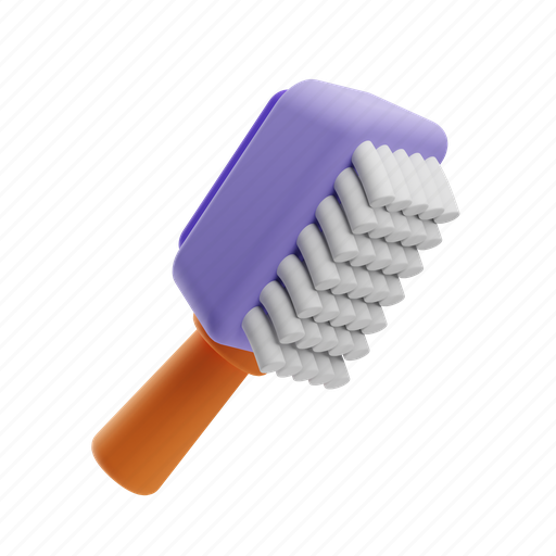 Brush, beauty, paint, art, painting, tool, drawing 3D illustration - Download on Iconfinder