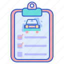 car, checklist, wash