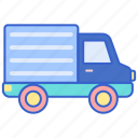 truck, delivery, lorry