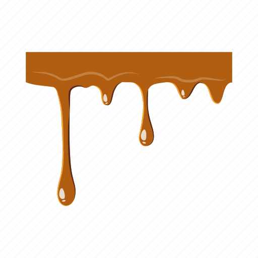 Candy, caramel, dessert, drop, flowing, food, sweet icon - Download on Iconfinder