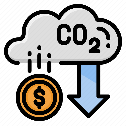 Carbon, trade, decarbonisation, charging, market, tax, dioxide icon - Download on Iconfinder