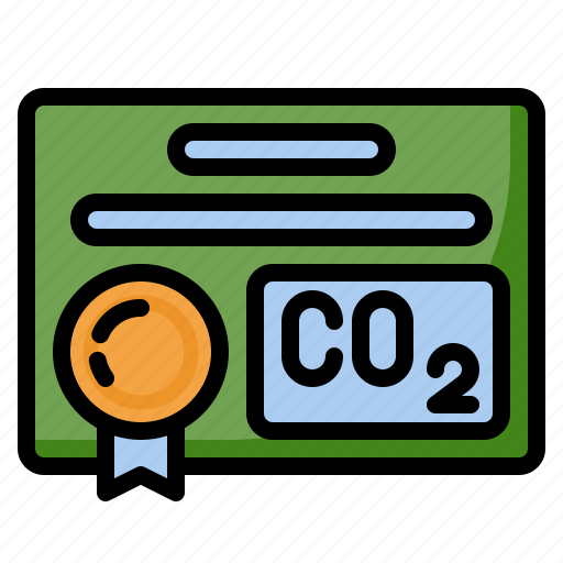 Carbon, permit, capture, trading, polluters, dioxide, emission icon - Download on Iconfinder