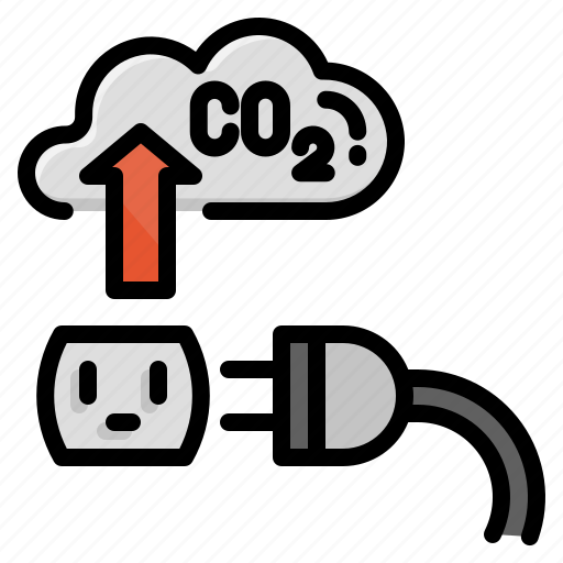 Electricity, emissions, pollution, global, warming, building, energy icon - Download on Iconfinder