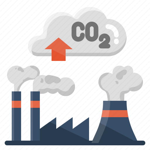 Pollution, polluters, powerhouse, emissions, greenhouse, climate change, global warming icon - Download on Iconfinder