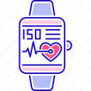 clock, hand watch, heart, time