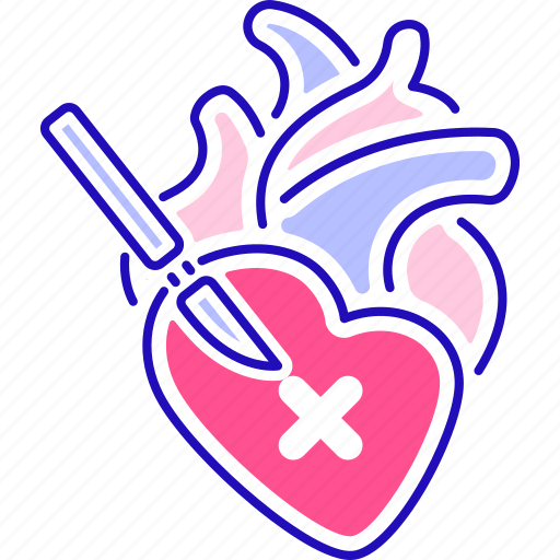 Cardiology, healthcare, heart, operation, surgery icon - Download on Iconfinder