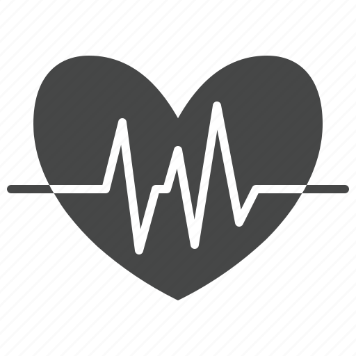 Heart, beat, cardio, medical, cardiogram, pulse icon - Download on Iconfinder