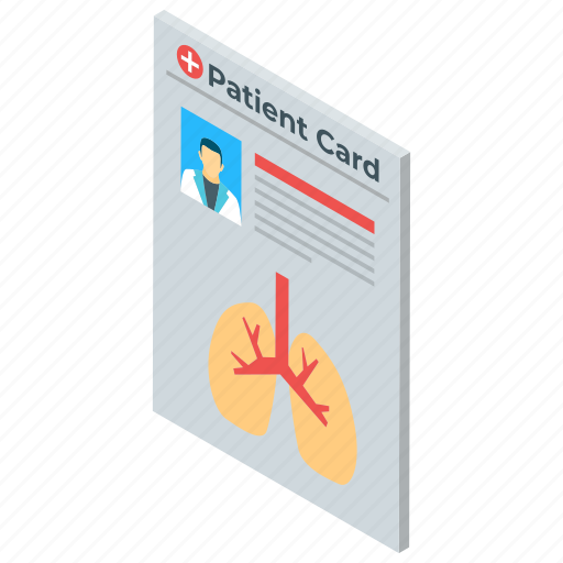 Health report, medical record, medical report, patient card, patient test icon - Download on Iconfinder