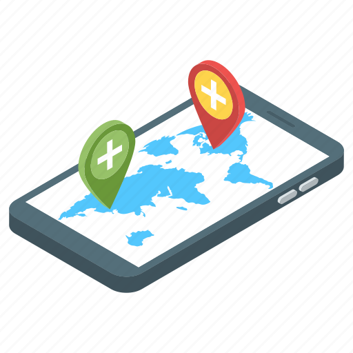 Gps, hospital location, location pin, navigation, online map icon - Download on Iconfinder