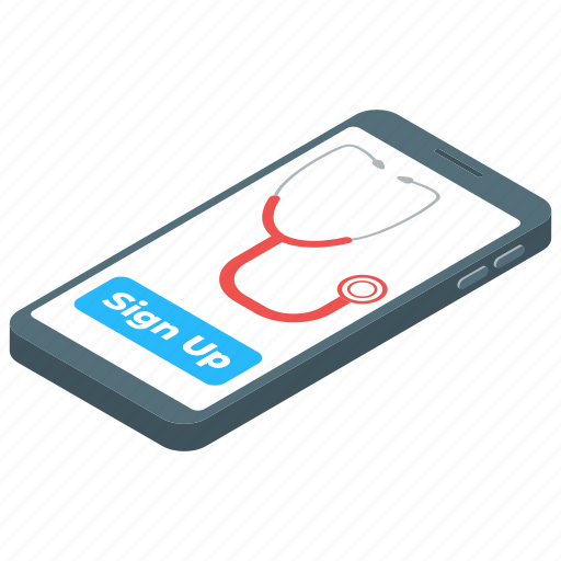 E health, healthcare software, lab app, medical app, online checkup icon - Download on Iconfinder