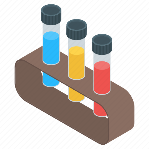 Chemical vessels, experiment, lab experiment, sample tube, test tubes icon - Download on Iconfinder