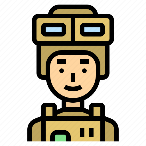 Army, career, combatant, man, soldier icon - Download on Iconfinder