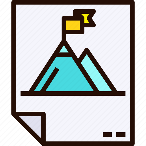 Achievement, experience, goal, objective, mountain icon - Download on Iconfinder