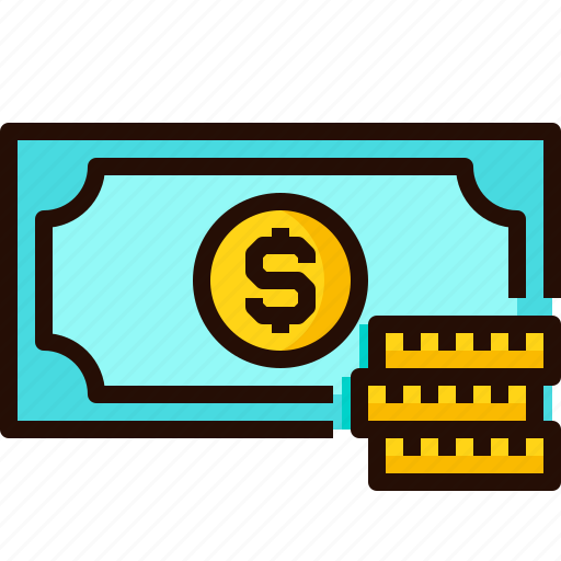 Cash, coin, salary, deposit, money, dollar icon - Download on Iconfinder